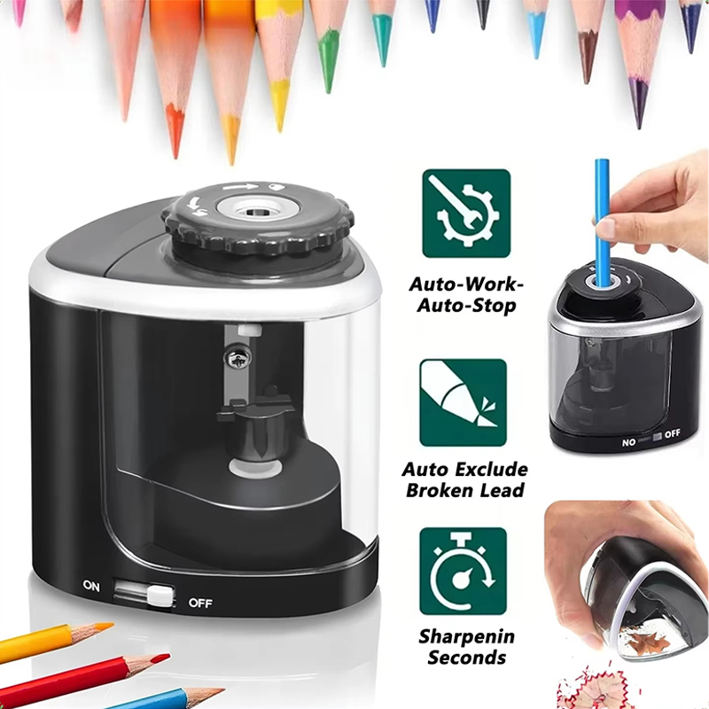 Electric Pencil Sharpener Usb - Alat Pengasah Pensil Otomatis Elektrik untuk