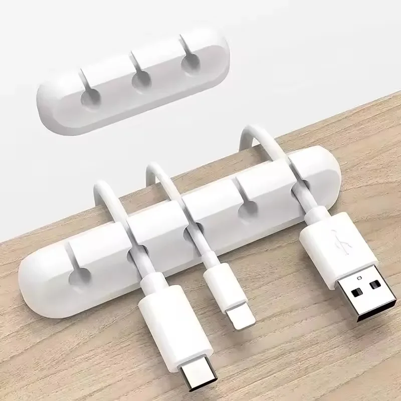 Desk Accessories - Penyusun Kabel USB Silikon, Penggulung Kabel