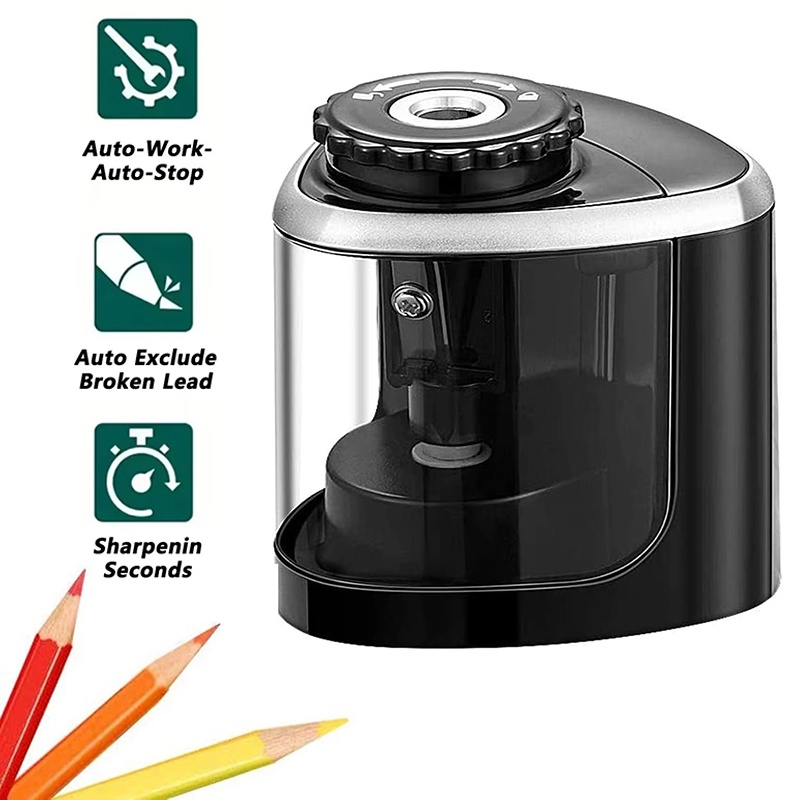 Pengasah Pensil Otomatis Deskt - Electric Pencil Sharpener Usb ulasan dan harga
