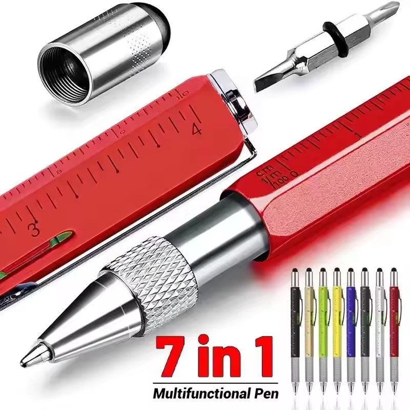 Pena Multifungsi 7 in 1, Stylu - Writing Tools ulasan dan harga