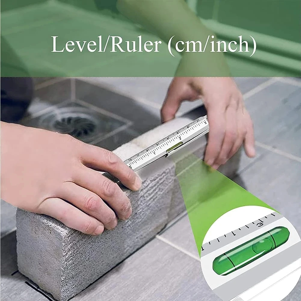 Pena Multifungsi 7-in-1 dengan - Writing Tools ulasan dan harga